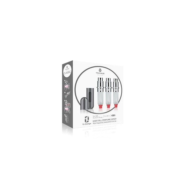 Travalo Classic Set nebulizzatore in titanio