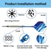 Pack of 3 Darts with Plastic Tip, for Electronic Dartboard,
