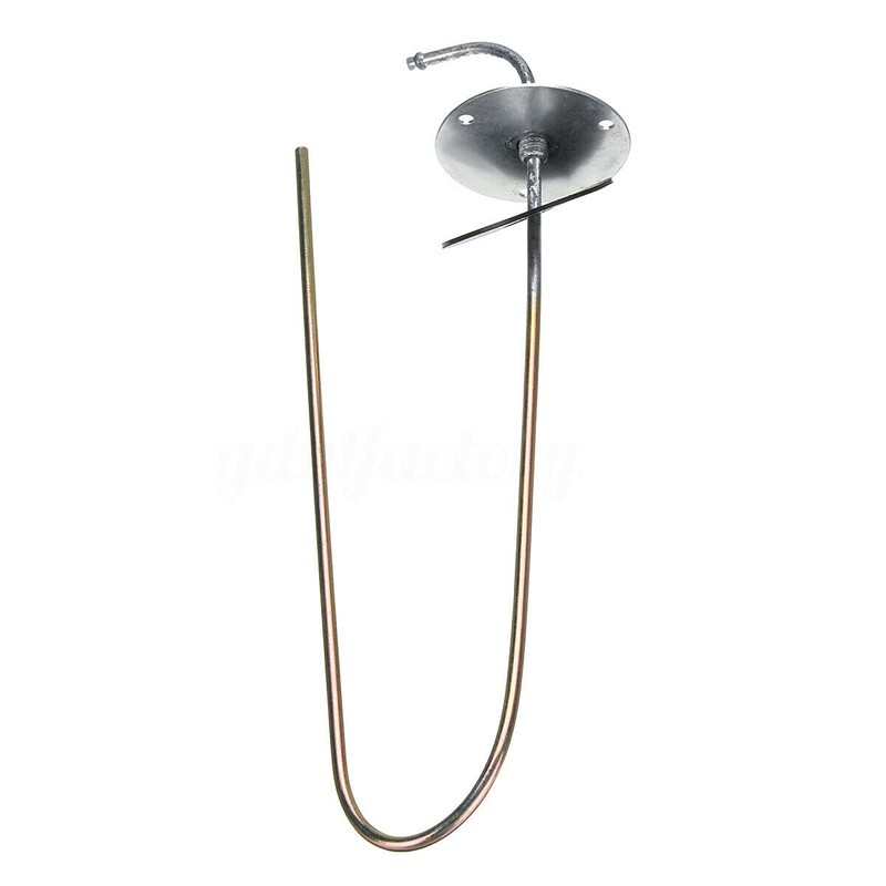 Riloer 60cm Long Metal Rubber Car Tank Hose Bracket Fit