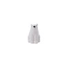 CGB Giftware | Ceramic Bear Charm | White | Lucky