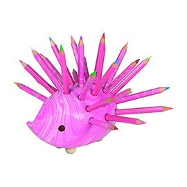 KOH-I-NOOR Small Hedgehog Magic Pencil Set - Pink (Set of 24)