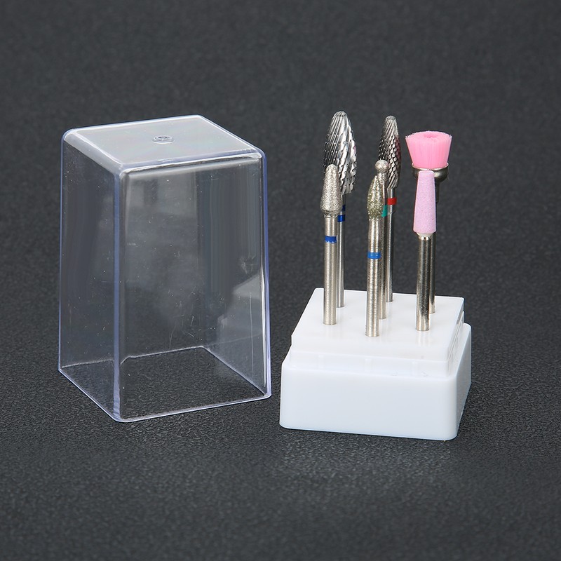 7pcs Electric Nail Drill Bits Set Manicure Pedicure Nail Polishing