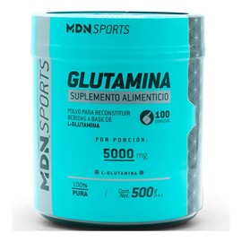 Glutamina En Polvo Mdn Sports Alta Pureza  100 Servicios