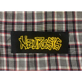 Neurosis DIY Patch- Punk Crust Black Flag Off Leftover Crack  Germs Anti Racist