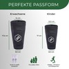 JDP Premium 2-in-1 Shin Pads with Stocking Size S Black