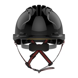 JSP EVO5 Dualswitch Industrial Safety And Climbing Helmet Vented Black (AKS270-001-100)