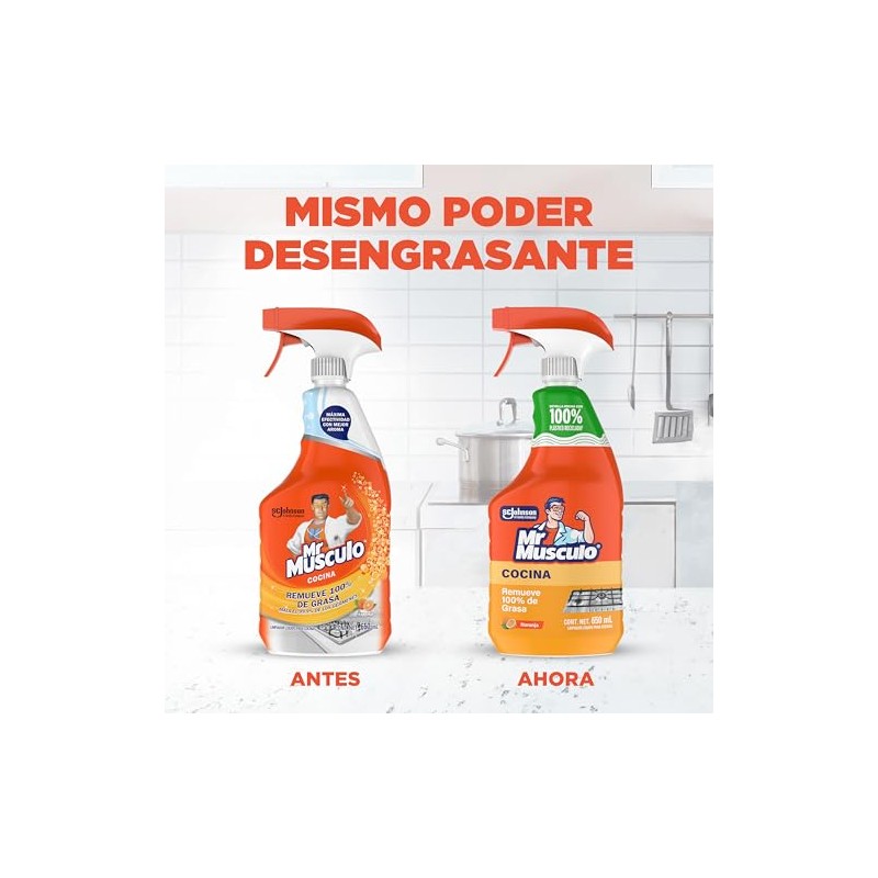 Mr Musculo Pato DESENGRASANTE NARANJA 650ML