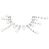 4Pcs Crystal Claw Chain Trimming Fringe Simulation Diamond Chain for