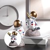 Resin Astronaut Figurine Astronaut Statue Astronaut Sculpture Crafts Figurine Outer