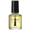 &Nail Organic Blend Oil, Dry, Moisturizing, Nail Oil, Natural, 0.3