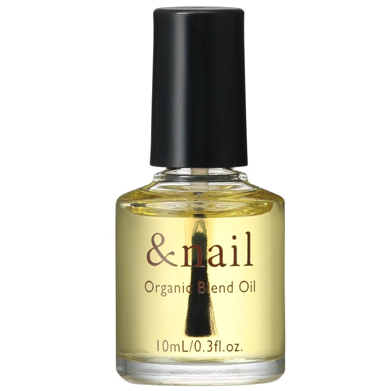 &Nail Organic Blend Oil, Dry, Moisturizing, Nail Oil, Natural, 0.3