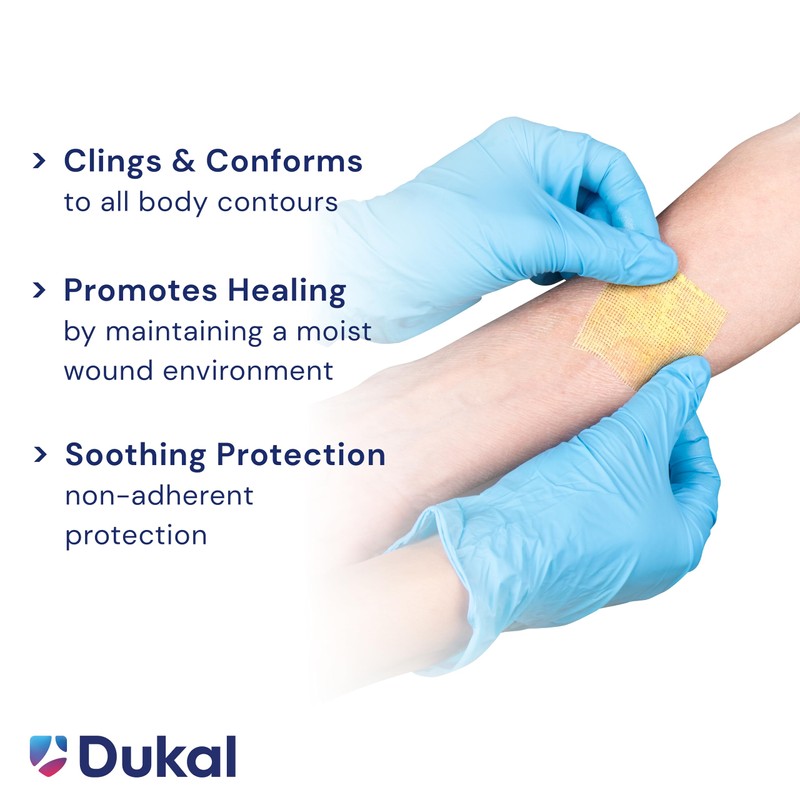 Dukal 215 Xeroform Petrolatum Gauze, Sterile, 4" x 4", Pack