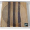 Ulu Factory Alaska Ulu Birch Walnut Stripe Wood Chopping Bowl-board