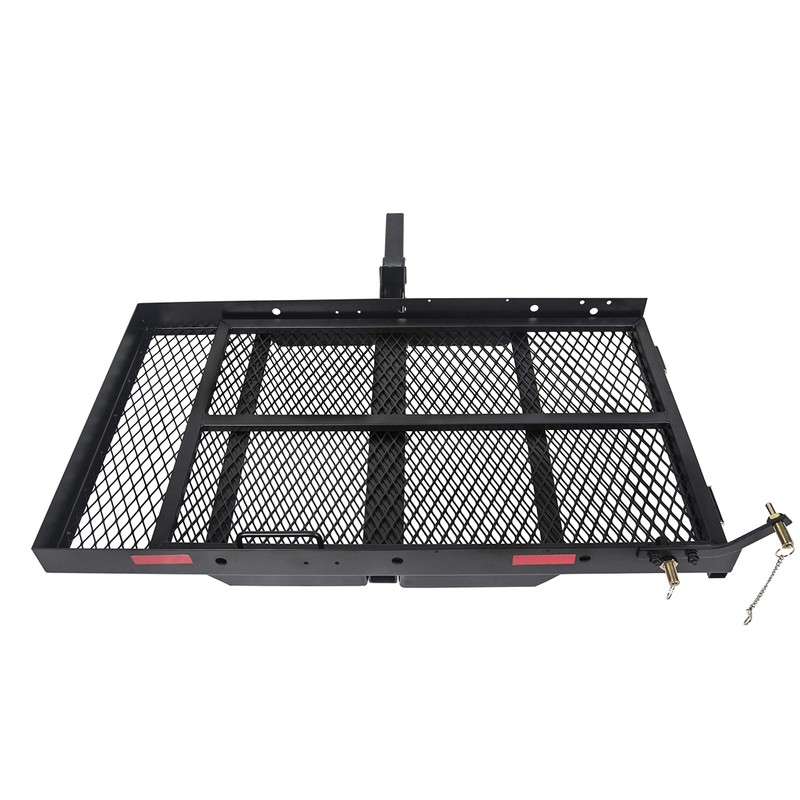 HECASA Hitch Mount Cargo Scooter Carrier Rack w/Foldable Ramp 3"