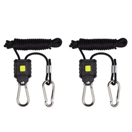 SunStream 1/8 Inch 8-Feet Long Heavy Duty Adjustable Rope Clip Hanger Rope