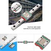 Fafeicy LML12B Miniature Linear Guide 12mm Width + Slide Block