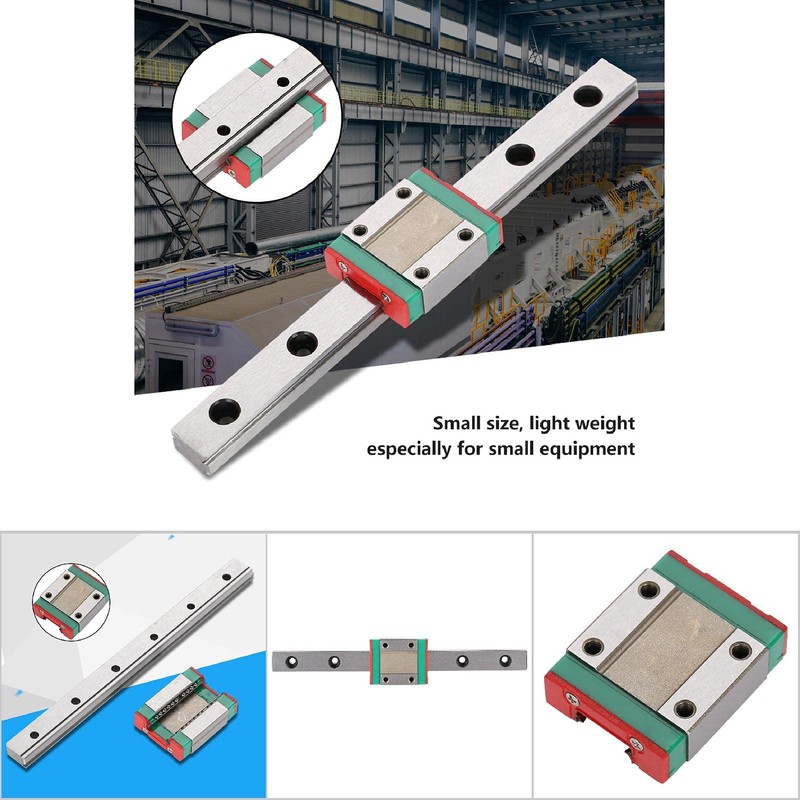 Fafeicy LML12B Miniature Linear Guide 12mm Width + Slide Block