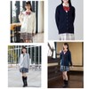 Eolluka School Cardigan, Knitwear, Sweater, Top, Student Clothes, School Uniform,