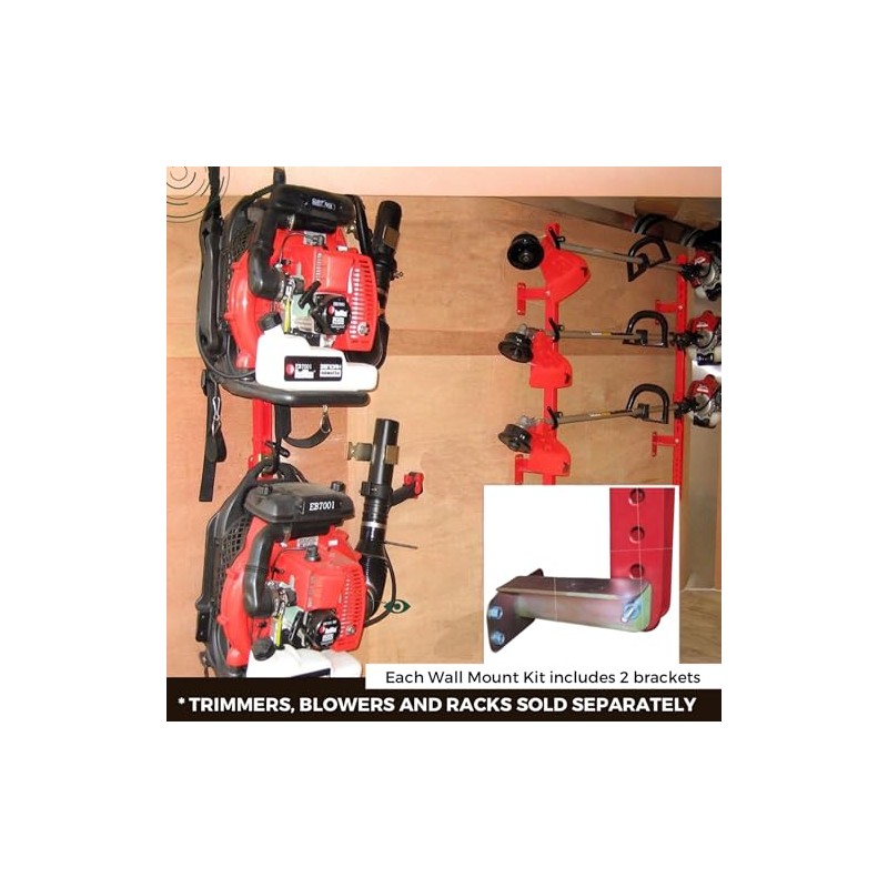 Jungle Jim's Wall Mount Kit for Enclosed Trailer - Mounting