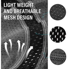 MELASA Do Rag Skull Cap Helmet Liner, Cooling Mesh Bandana Cap, Sweat Dew Rags Head Cover for Men Cycling Motorcycle Running