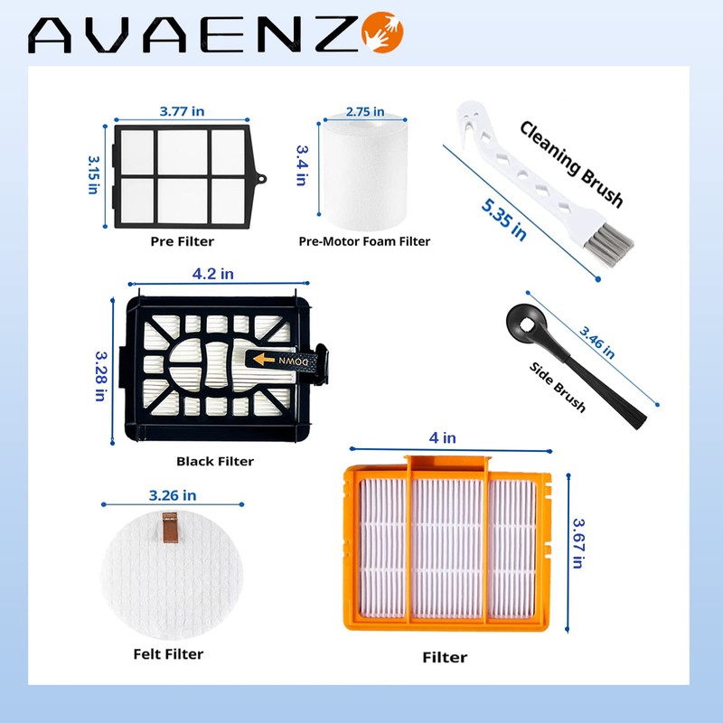 Replacement Parts Compatible with Shark AV2610WA AV2630WA RV2610WA Matrix Plus