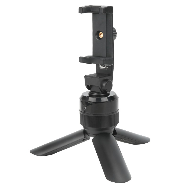 Smart Tripod Head 360° Rotation Automatic Face Recognition for Vlog