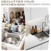 KLL 2-Pack Glass Soap Dispenser Set with Tray - 17oz
