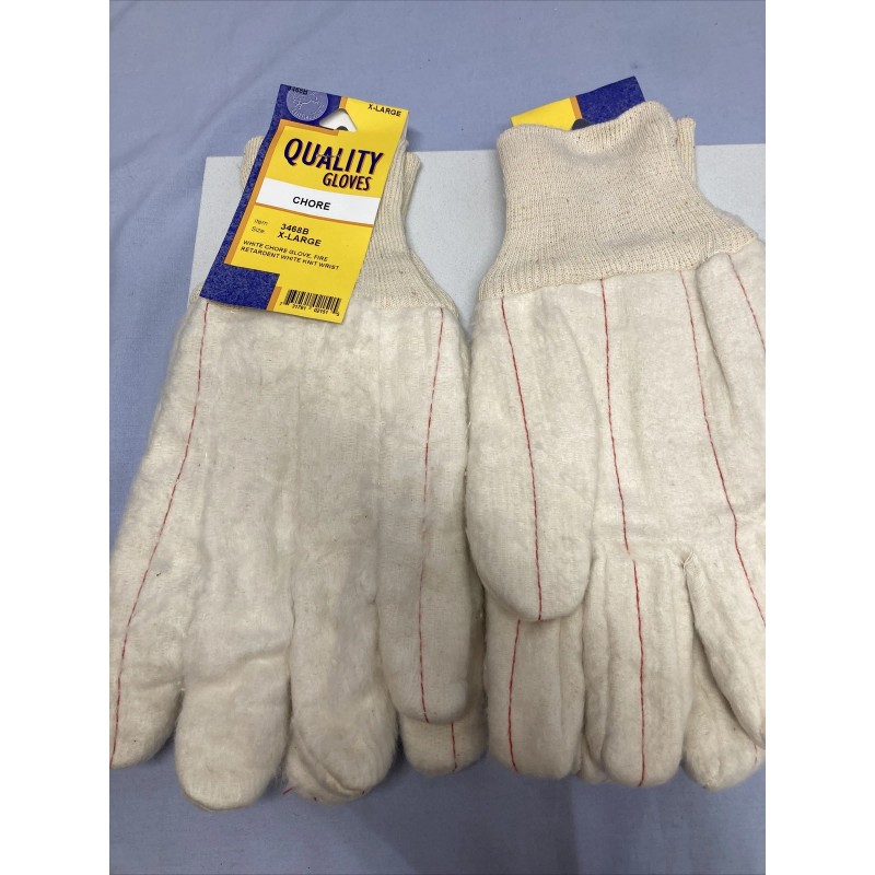 Quality Gloves Work Chore Gloves Flame Retardant Heat Resistant Durable
