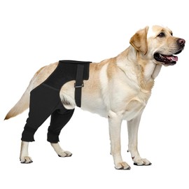 Dog Leg Sleeve Rear Leg for Stop Licking, Recovery Dog Pants for Wound ACL TPLO After Surgery, Cone Alternative Protective Sleeve