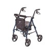 Medline Deluxe Comfort Rollator with 8" Wheels, 300 lb. Capacity,