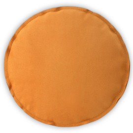 MorningRo 10" Diameter Metal Stamping Sand Bag Round Leather Sandbag Cushion Stitched Jewelry Sand Bag for Metal Stamping Dapping Chasing Hammering Engraving and Wire Forming