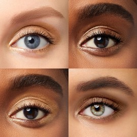 Julep Julep Eyeshadow 101 Crme to Powder Waterproof Eyeshadow Stick Duo, Bronze Shimmer and Warm Gold Shimmer