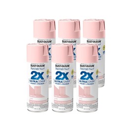 Rust-Oleum 249119-6PK Painter's Touch 2X Ultra Cover Spray Paint, 12 oz, Gloss Candy Pink, 6 Pack