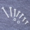 Nylon Screw Nuts, 800 Pieces M3 Nylon Screw Nut Set