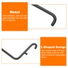sourcing map 2pcs L Style Pegboard Hooks 3.75" L Shape