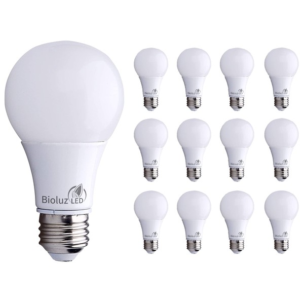 Bioluz LED 60 Watt LED Light Bulbs 5000K Daylight 9