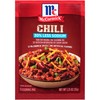 McCormick 30% Less Sodium Chili Seasoning Mix, 1.25 Ounce (Pack