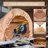 Miter Saw Dust Collector with LED Light - Effective Dust