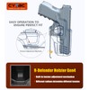 S&W M&P Shield EZ Holster, OWB Holster for Smith Wesson