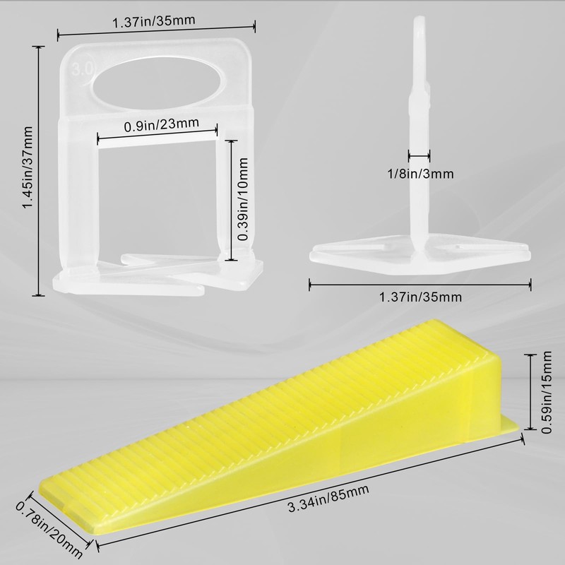 DGSL Tile Leveling System with Rubber Mallet and Tile Plier