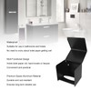 Wall Toilet Paper Holder Box Waterproof Space Aluminum Toilet Tissue