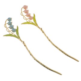 OATIPHO Hair Accessories Girls Metal Hair Chopstick Vintage Hairpin for Wedding Bridal Hairpin