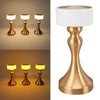Table Lamp 3 Modes Stepless Dimmable LED Touch Cordless Metal