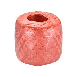 MECCANIXITY Polyester Nylon Plastic Rope Twine Household Bundled for Packing Gardening Craft,200m Length,Red Pack of 1