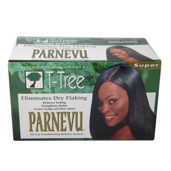 Parnevu T-tree No-lye Conditioning Relaxer System - Super, 1 Kit, 1count