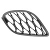 TRQ Front Right Fog Light Hole Cover Black Passenger Side