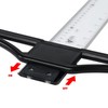 Acurit Detachable T-Square 36" with Clear Acrylic Blade, Precise 90°