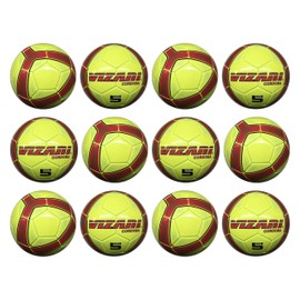 Vizari Cordoba Soccer Ball | Eye-Catching Outdoor Soccer Ball with Unique Graphics | Durable TPU Casing & Reinforced Rubber Bladder for Maximum Air Retention