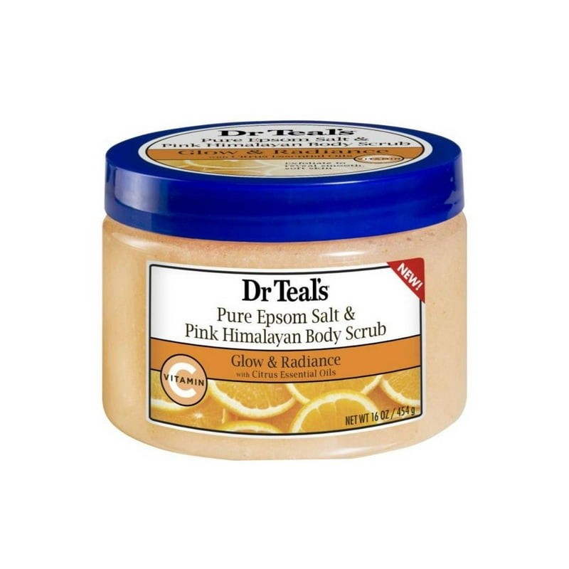 Exfoliante corporal Dr. Teal's sales rosas del Himalaya 454 g