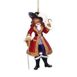 Crafty Capers Captain Hook Hanging Ornament | Peter Pan Christmas Tree Decoration | Gisela Graham